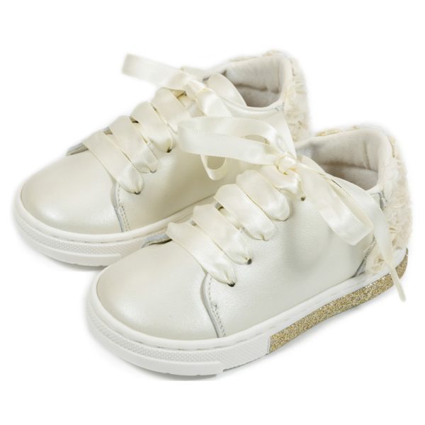 Βαπτιστικά Παπούτσια Sneakers Πρώτου Βήματος BW4697 για Κορίτσι