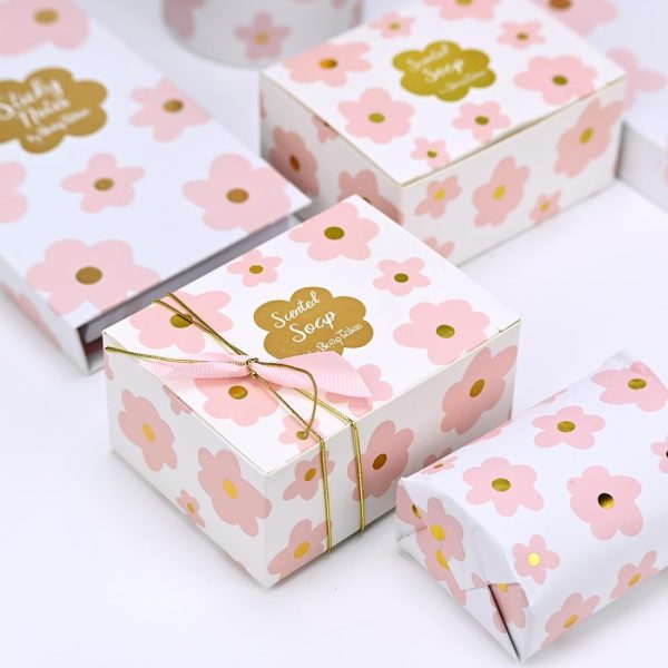 Μπομπονιέρα Σαπούνι Pink Bloom ST00897