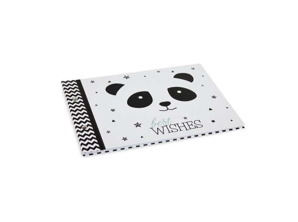 Βιβλίο Ευχών Βάπτισης Για Αγόρι Με Θέμα Το Panda TS-132