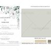 Προσκλητήριο Γάμου Watercolor Eυκάλυπτου TS-608