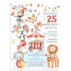 Προσκλητήριο Βάπτισης Με Θέμα το Circus TS912