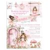 Προσκλητήριο Βάπτισης Για Κορίτσι Με Θέμα Fairy Garden TS927