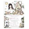 Προσκλητήριο Βάπτισης Για Κορίτσι Με Θέμα Snow White TS938