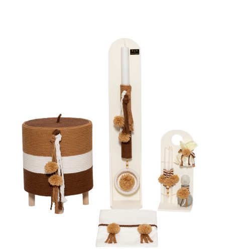 Βαπτιστικό Σετ Με Θέμα Το Pon-Pon Macrame ΒB-6019020