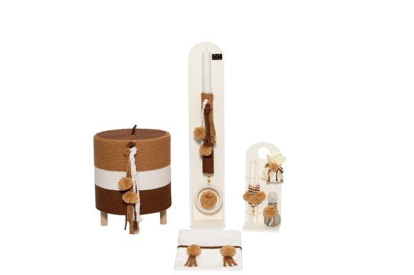 Βαπτιστικό Σετ Με Θέμα Το Pon-Pon Macrame ΒB-6019020