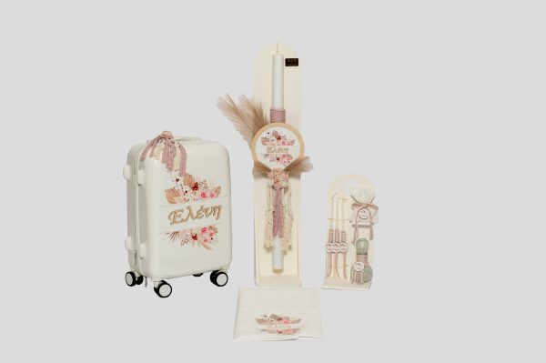 Βαπτιστικό Σετ Για Κορίτσι Με Θέμα Boho ΒB-6017543