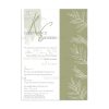 Προσκλητήριο Γάμου Olive Branch TS790