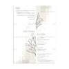 Προσκλητήριο Γάμου Hand Drawn Flowers TS792
