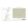 Προσκλητήριο Γάμου Hand Drawn Flowers TS792