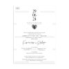 Προσκλητήριο Γάμου Heart By Finger Tips TS808
