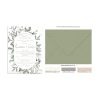 Προσκλητήριο Γάμου Dusty Green Wearth TS810