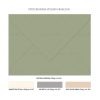Προσκλητήριο Γάμου Dusty Green Wearth TS810