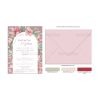 Προσκλητήριο Γάμου Dusty Pink Lilly Flowers TS-815