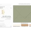 Προσκλητήριο Γάμου Gold Branch TS-824