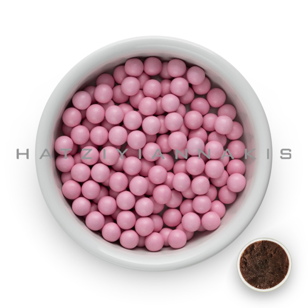 Κουφέτα Choco Balls Περλέ Ρόζ