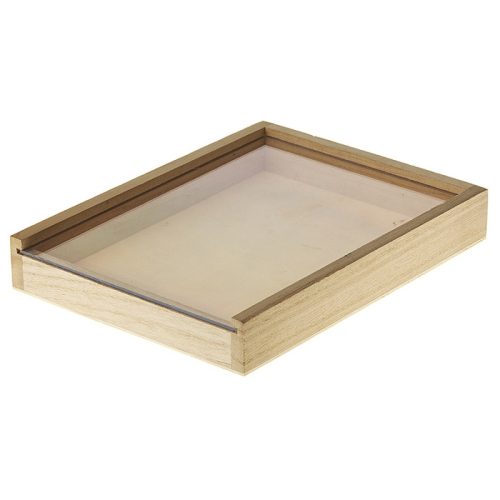 Ξύλινο Κουτάκι Με Plexiglass 7Χ13Χ2.5εκ ΡΤ099
