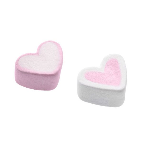 Ζαχαρωτά Marshmallow Καρδία Ροζ